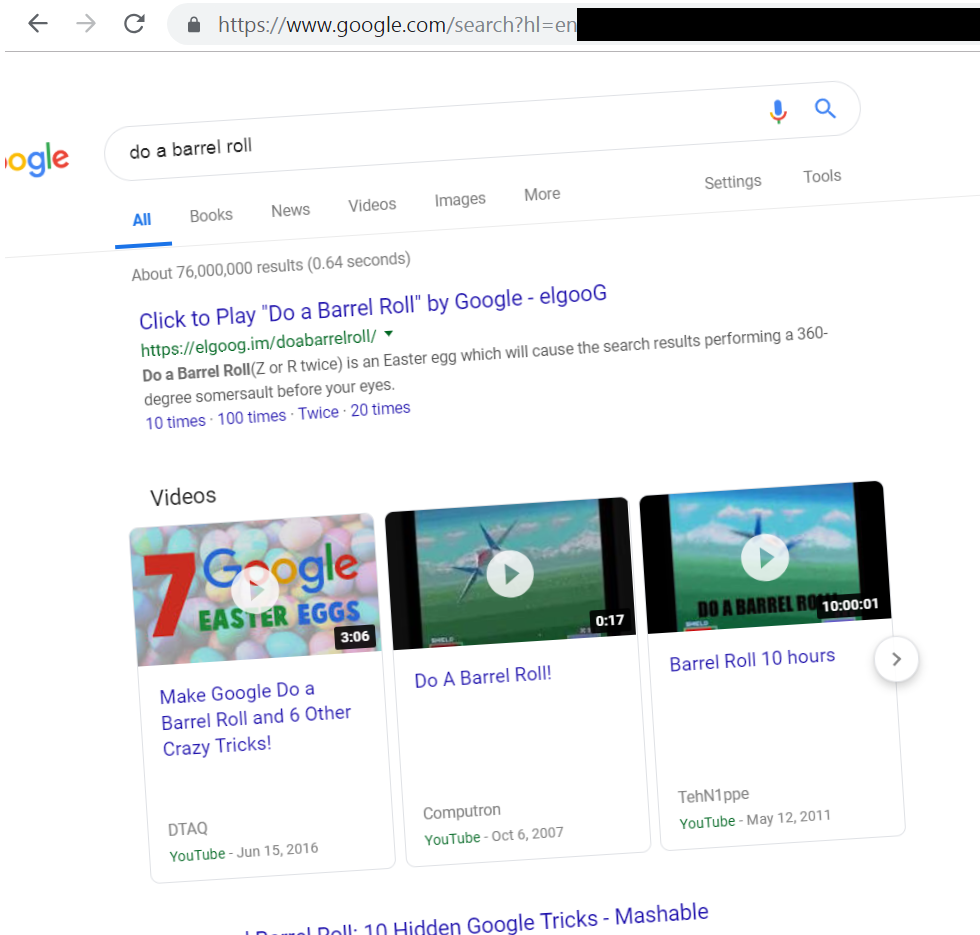 Google Does a Barrel Roll!